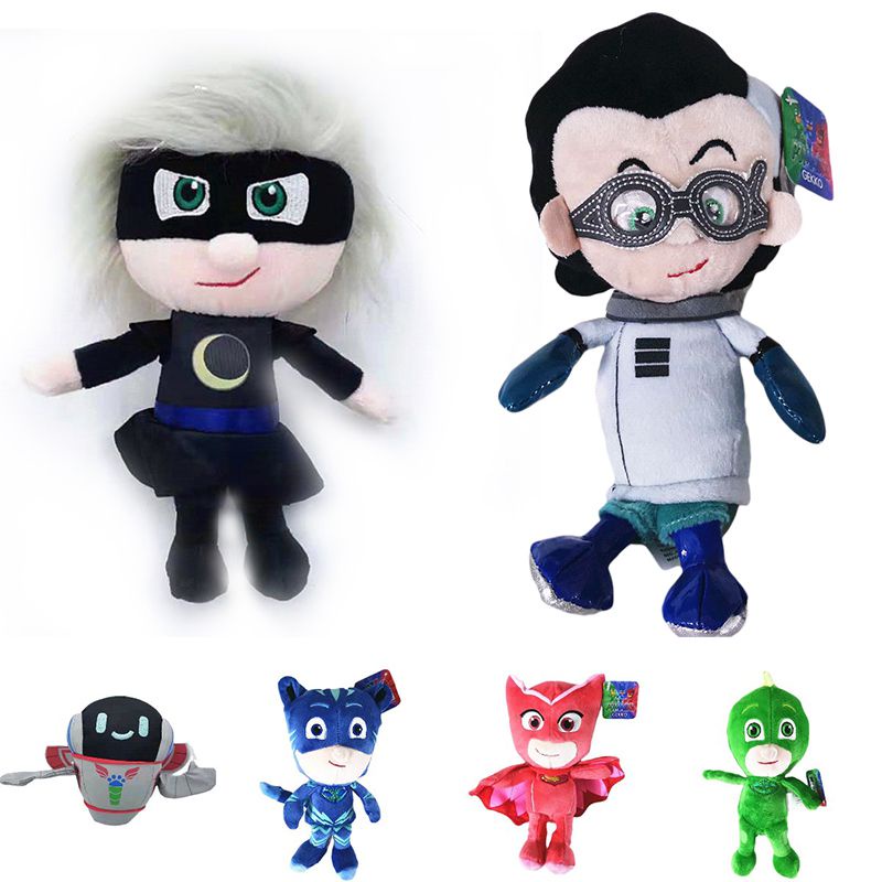 Masker Plush PJ Boneka Mainan Catboy Gekko Luna Gadis Owlette Romeo Figure Hadiah Untuk Anak