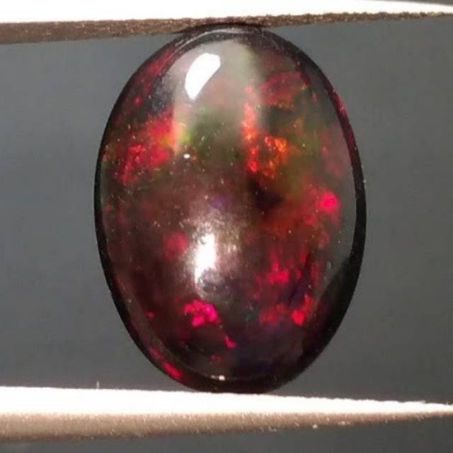 Batu akik black opal