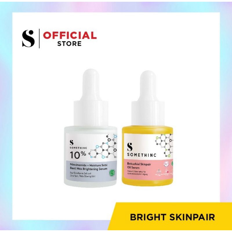 SOMETHINC BRIGHT SKINPAIR BUNDLE (Bakuchiol &amp; 10% Niacinamide Sabi 20ml)