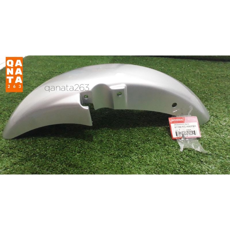 Spakbor Depan HONDA TIGER 2000 Tiger Lama Tiger Lawas Warna Silver Original HGP / AHM 61100KCJ690FMH