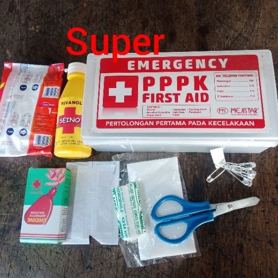 Jual Kotak Obat First Aid P3k Pppk | Shopee Indonesia