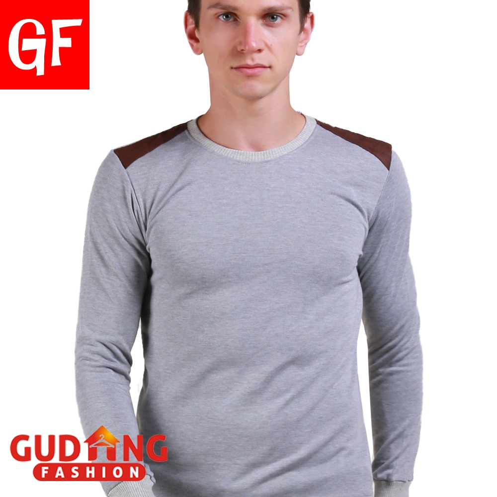 Kaos Lengan Panjang Modis Terry Abu – PAN 706