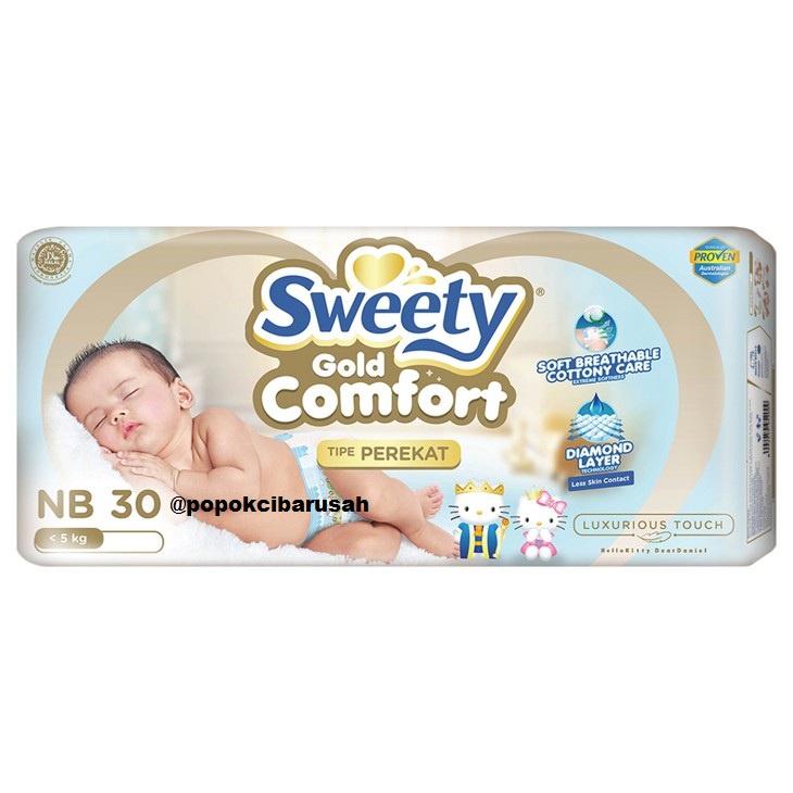 Sweety Gold Comfort NB-30/NB-52/popokcibarusah