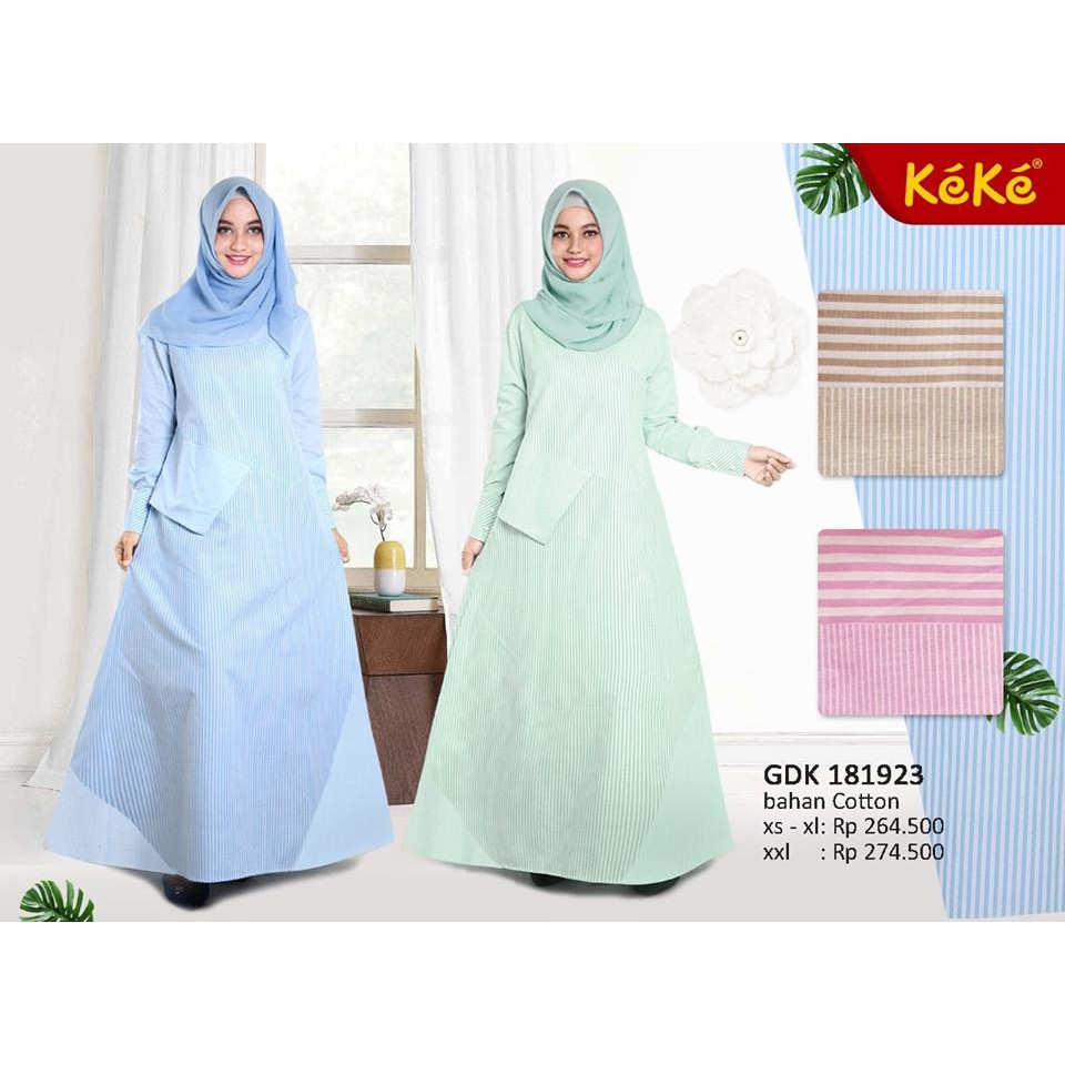 GDK 181923 Gamis Dewasa Keke Original