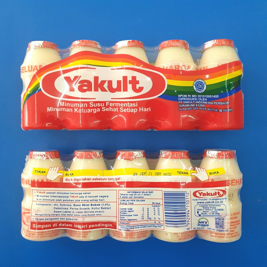 

Yakult 1 Pack 5 botol