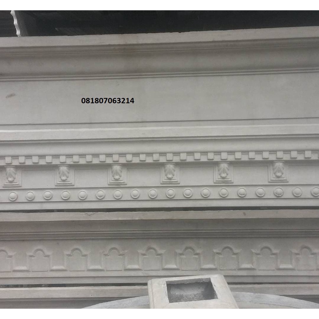 Ornament Lisplang Beton GRC O8I8O7O632I4