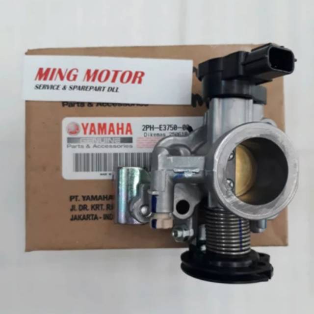 Throttle throtle body Sensor gas Mio M3 X Ride 125 Soul Gt 125 blue core 2PH asli Yamaha