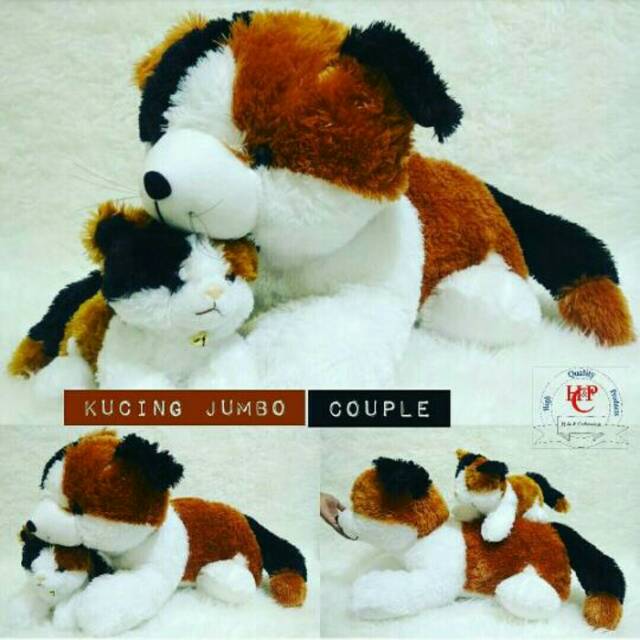 Boneka kucing jumbo
