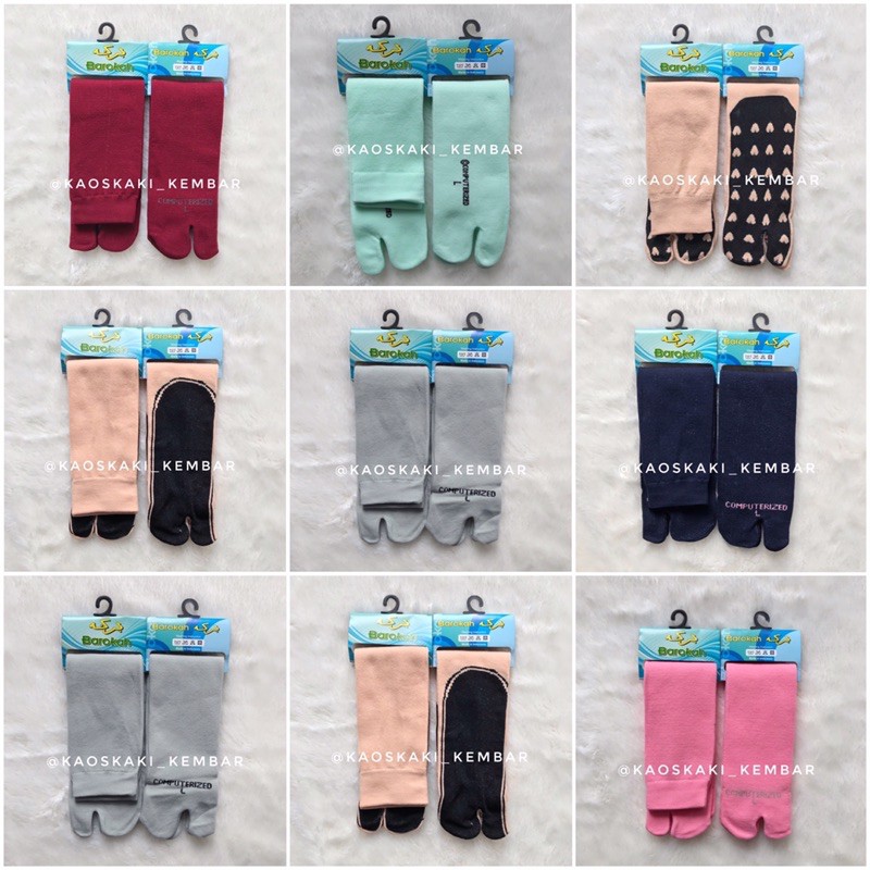 PROMO SALE SATU PASANG Kaos Kaki Jempol Nylon