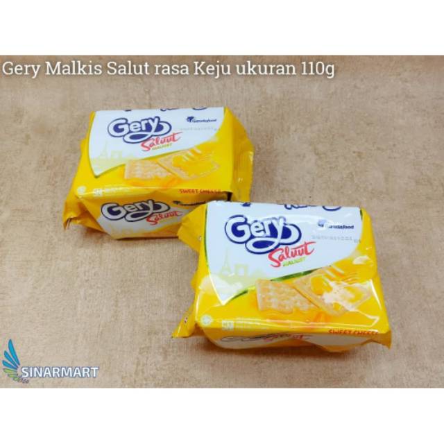 

BISKUIT GERY MALKIST CRACKER SALUT 105 GRAM