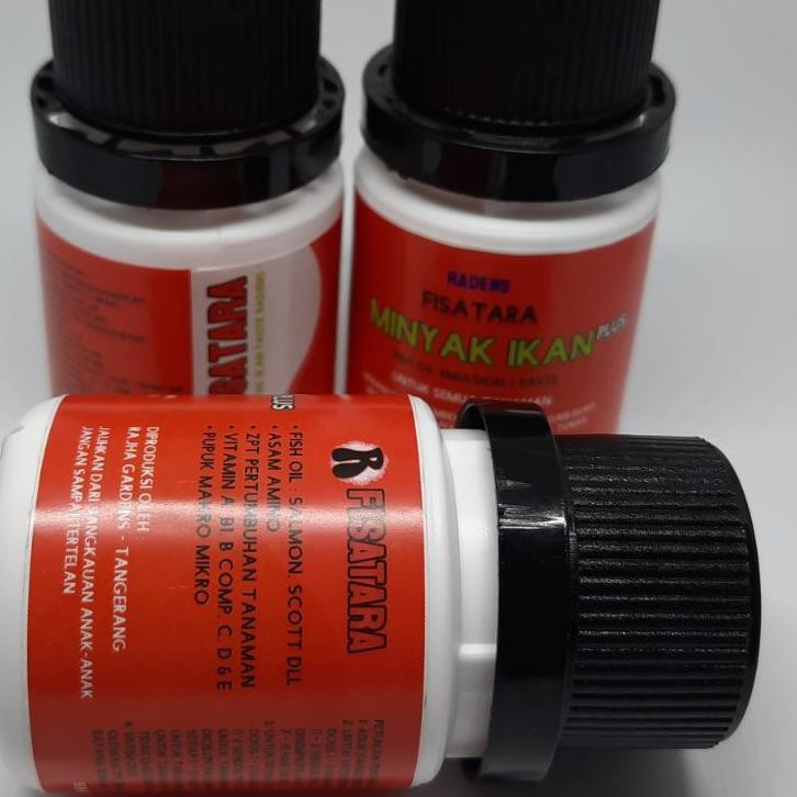 [Terkece Se-RI] PUPUK MINYAK IKAN FISH EMULSION FISATARA PLUS Hormon ZPT Tanaman Bunga Hias Anggrek