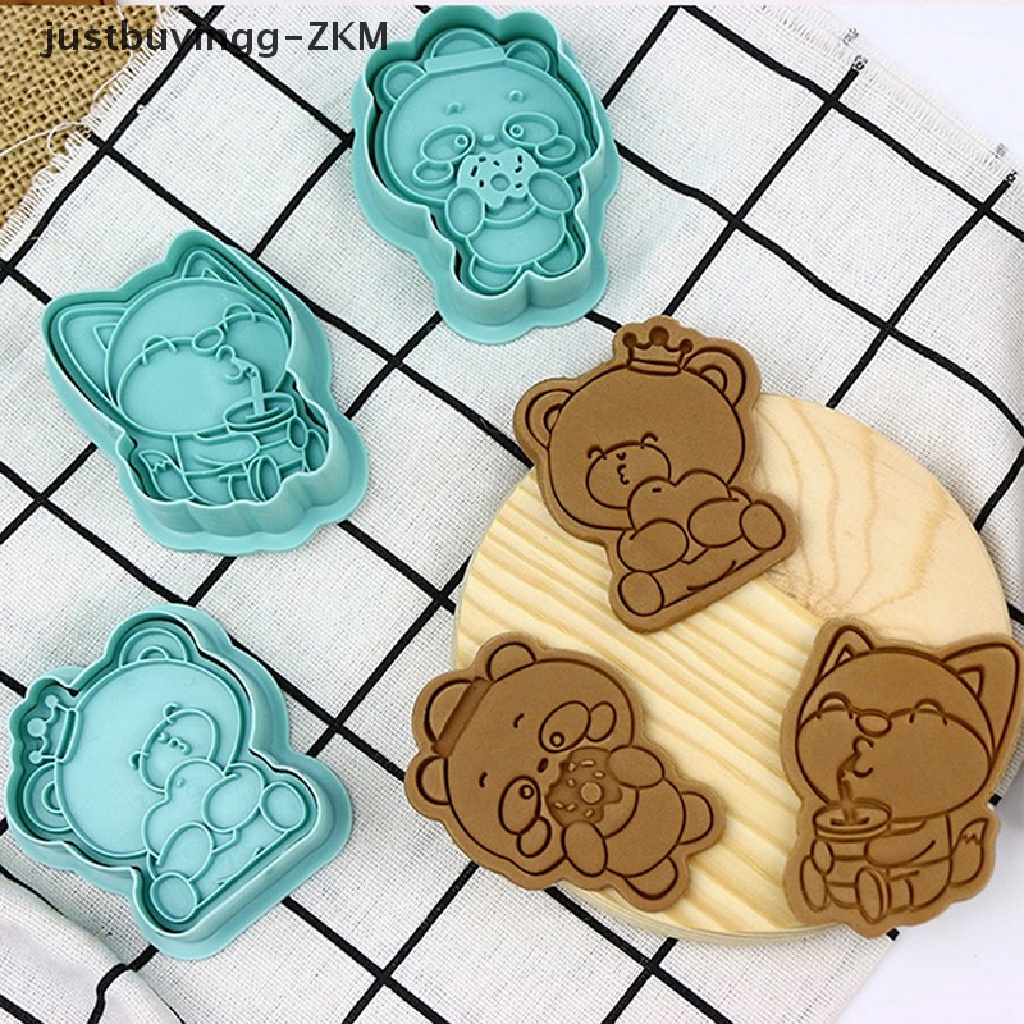 6 Pcs / Set Alat Stempel Pemotong Kue Kering Biskuit Handmade Untuk Dekorasi Halloween