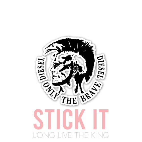 

Stiker Diesel sablon setrika DTF kaos baju sticker fashion 35