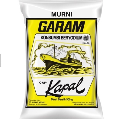 GARAM CAP KAPAL 500GR BERYODIUM