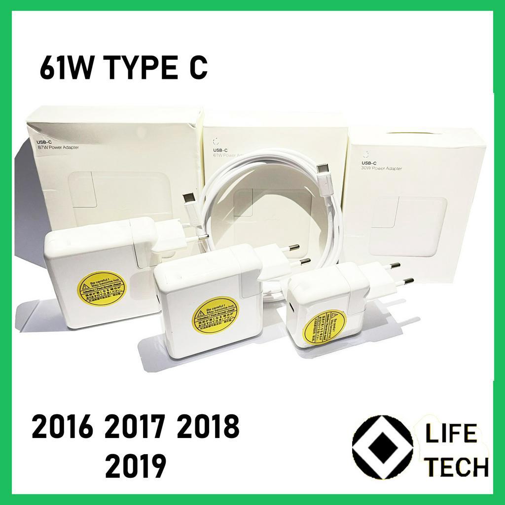 Adaptor / Charger Laptop USB TYPE C MB PRO 61WATT TYPE C TO TYPE C 2016 2017 2018 2019 A1718 A1708 A1706 A1989 A1932 A2179 A2141 A2289 A2159