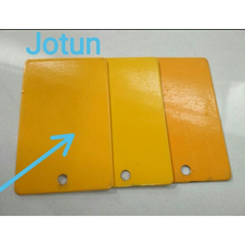 (JPC) CAT Serbuk Powder Coating Kuning Jotun 1kg