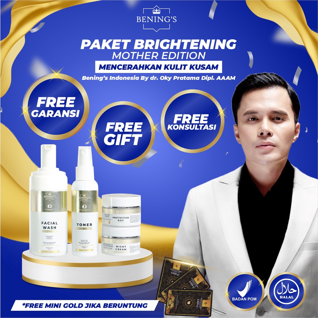 BENING'S PAKET MOTHER EDITION | SKINCARE KHUSUS IBU HAMIL