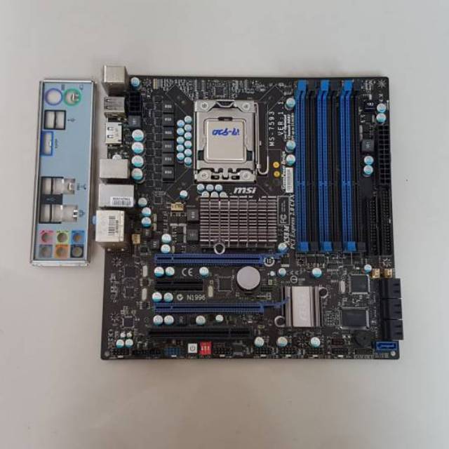 Mobo Msi X58 + core i7 920