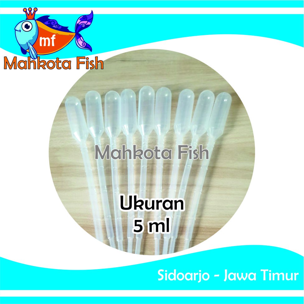 Pipet 5ml | Pipet Ikan Hias | Pipet Obat Ikan Cupang