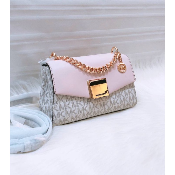 MK Small Lita Vanilla Blush || MICHAEL KORS