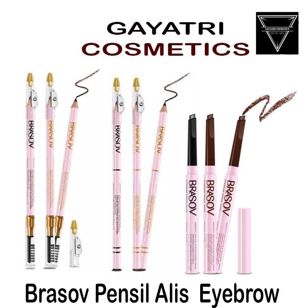 Brasov Eyebrow Pensil Alis Original