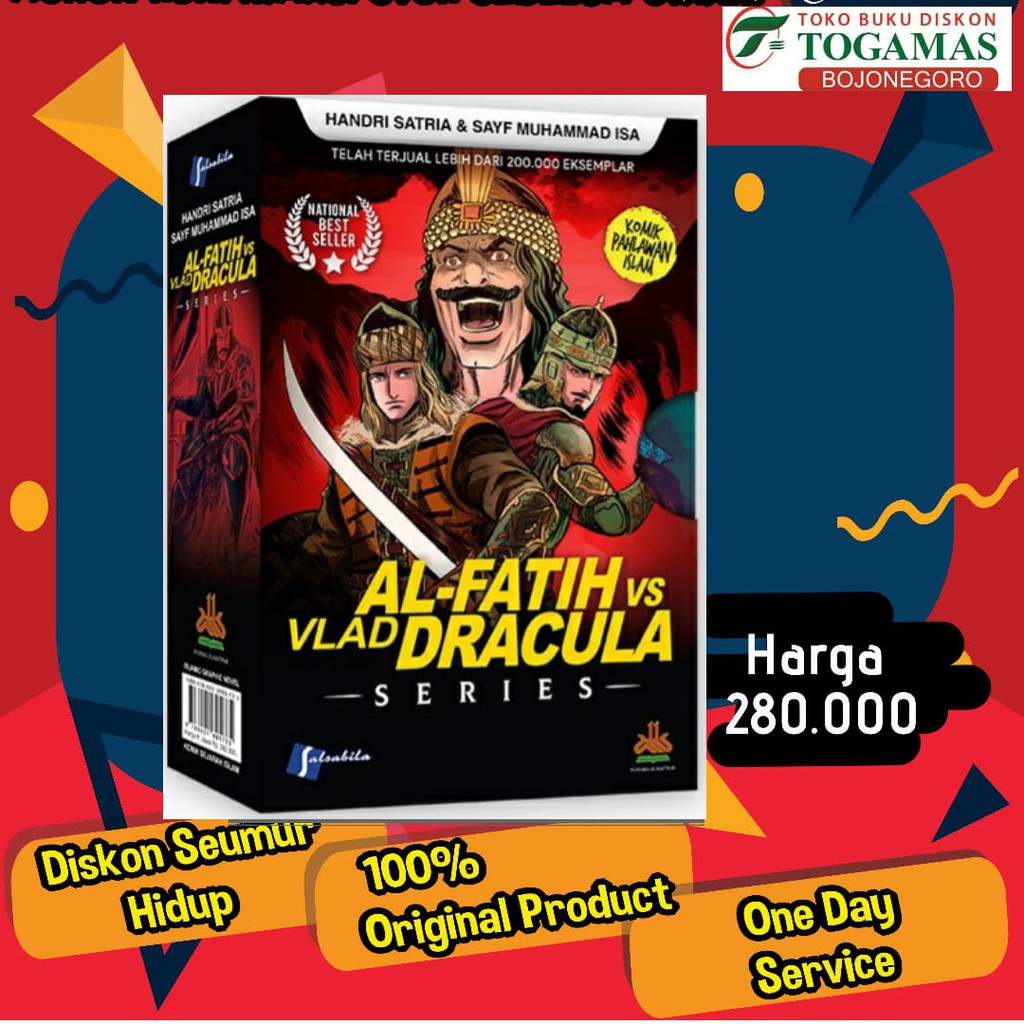 KOMIK AL-FATIH VLAD DRACULA SERIES BOKSET DAN ECER