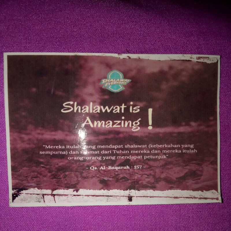 

stiker shalawat everyday