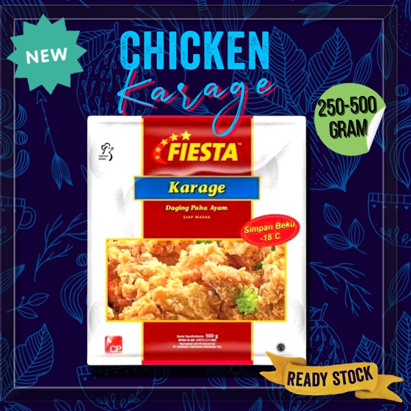 

FIESTA CHICKEN KARAGE / DAGING PAHA AYAM 200GR - 400 GR