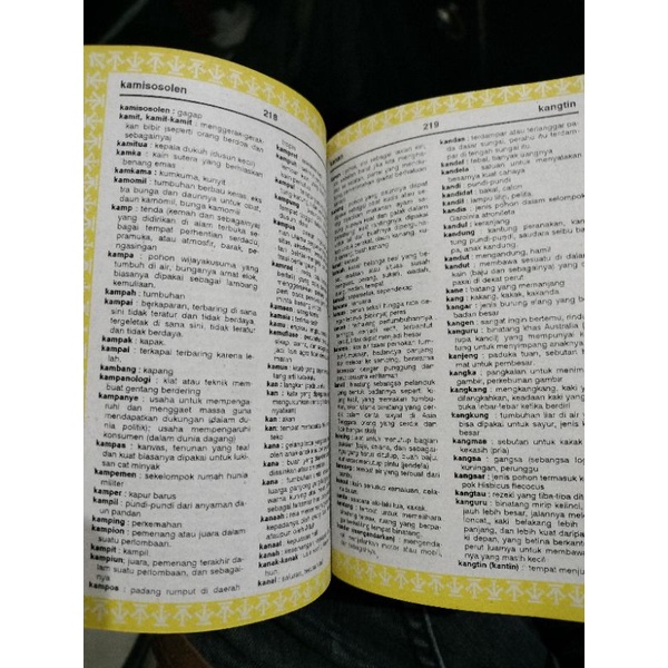 buku kamus lengkap bahasa indonesia (15x10cm)