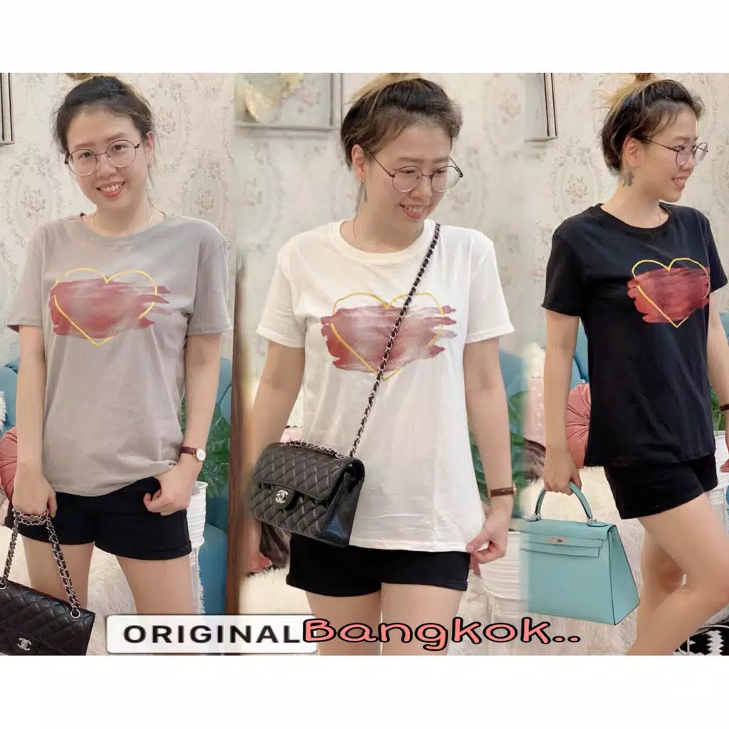 AMS ORIGINAL BANGKOK baju atasan kaos wanita ANGELINA