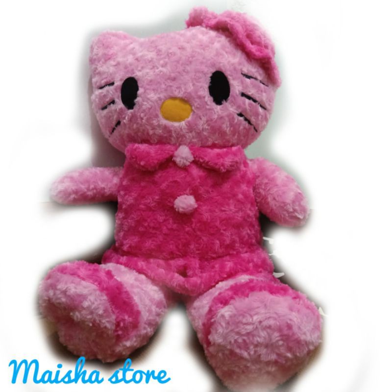 Boneka Hello Kitty Impor Motif Topi Size-Jumbo