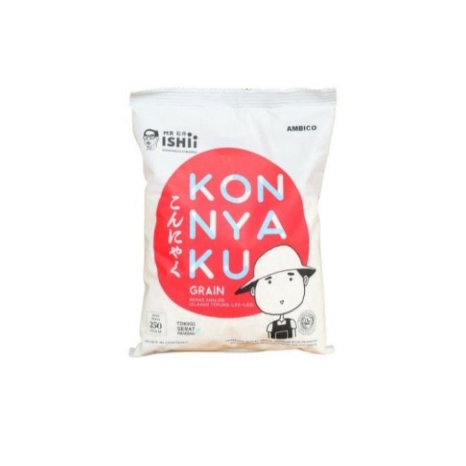 

Shirataki Konnyaku Rice Kecil - 250g / Beras Konyaku - Standard