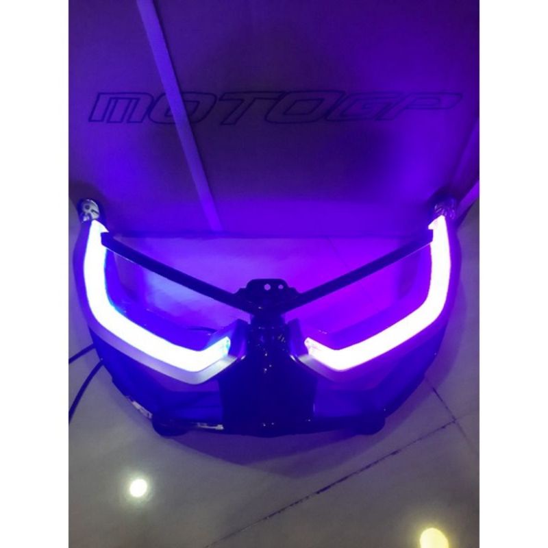 LAMPU ALIS DEPAN NMAX NEW 2020 PLUS FRAME ALIS NMAX NEW