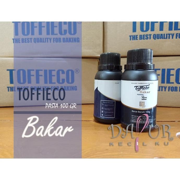 

[COD] Perisa / Pasta Bakar / Rum Toffieco 100 gr [COD]