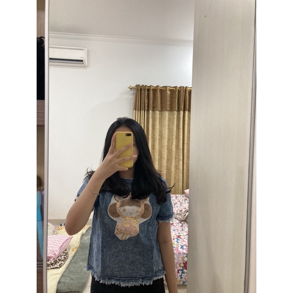 kaos jeans / shirt / preloved / kaos