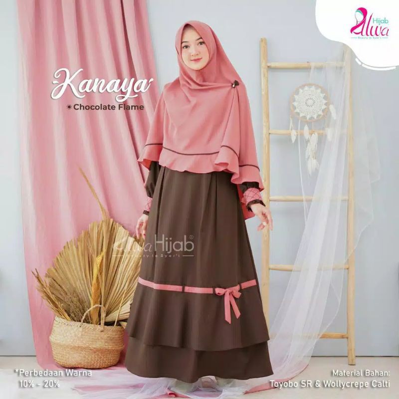 Kanaya syari set khimar // jihan set