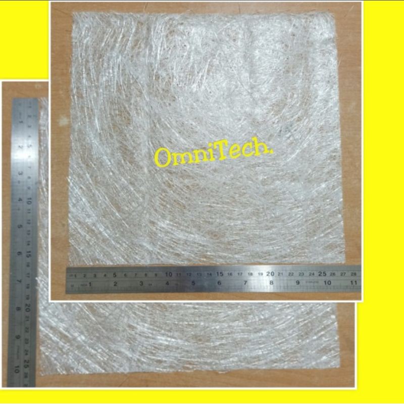 "1 Pc" Serat Fiber Cat Pelapis Anti Bocor Aquaproof Lembaran Lembar Fiberglass Mat