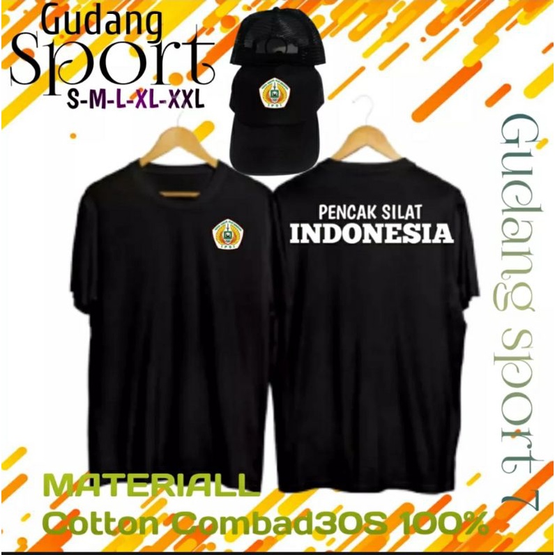 KAOS IPSI PENCAK SILAT INDONESIA BONUS TOPI