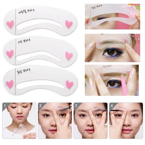 Kartu Cetakan  Alis Mata (3 pcs)