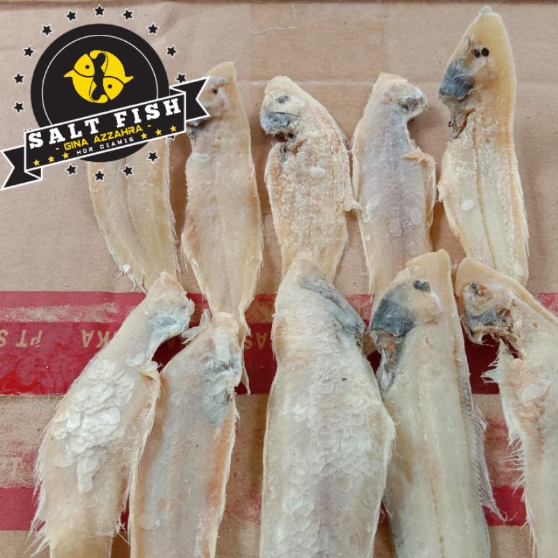 Ikan Asin Lidah Tipis Kualitas Super (Kecil) Kering (500 Gram)