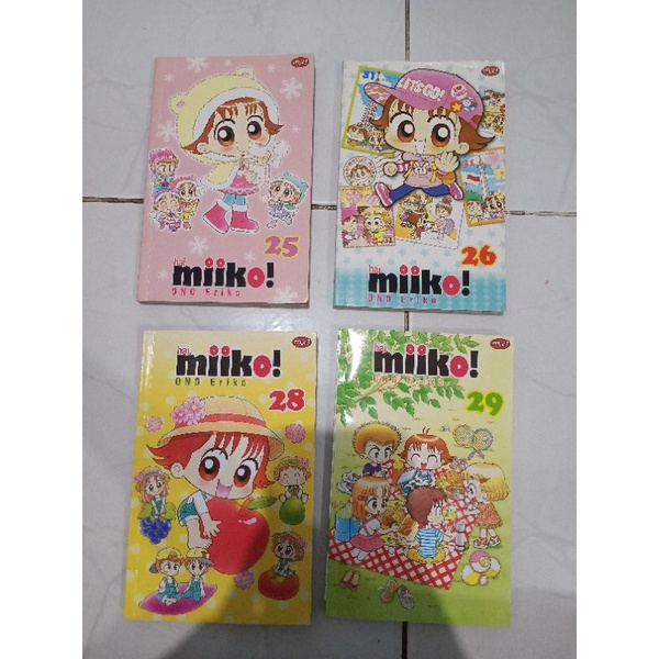 Komik Hai Miiko 25, 26, 28, 29 (Preloved)