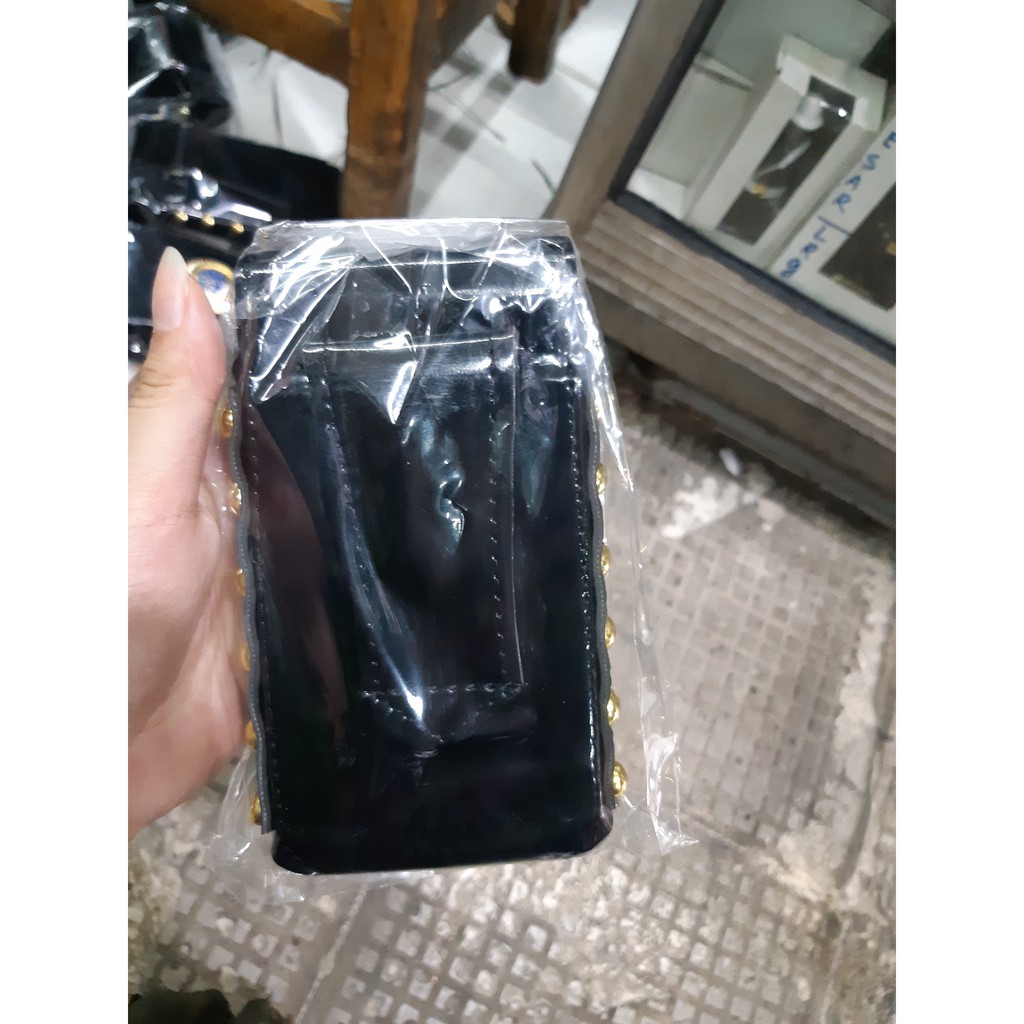 Sarung Handphone Tempat HP Casing HP Putih Polos - Tumpuk Polis