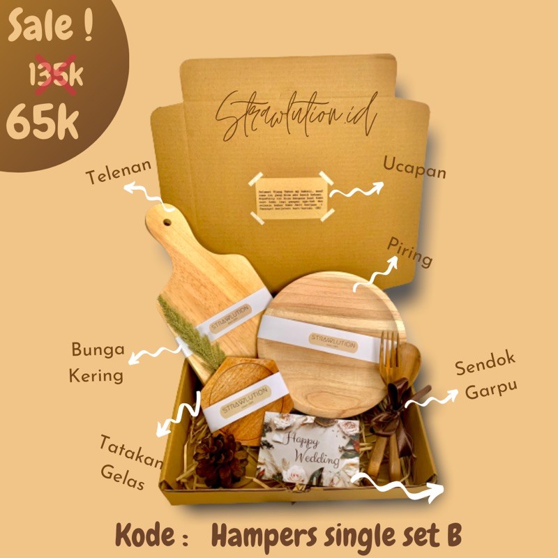 Jual Hampers Single Set B / Parcel Lebaran /kado Natal / Hampers Natal ...