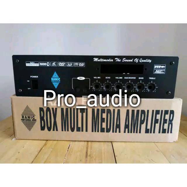 Box Multimedia Amplifier Speaker Aktif