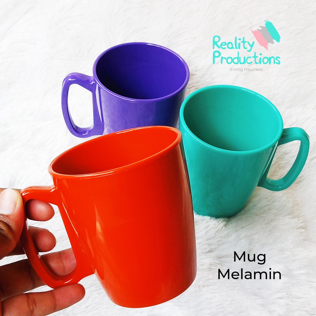 Mug Semi Melamin Tangkai C 300 ml