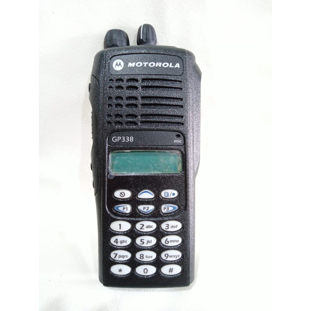 HT Motorola GP 338 VHF, Radio Komunikasi Handy Talky MOTO GP338 baru, Garansi 1 tahun servis