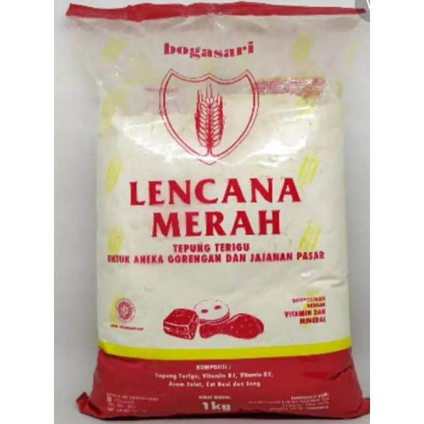 

Tepung Lencana Merah 1 kg