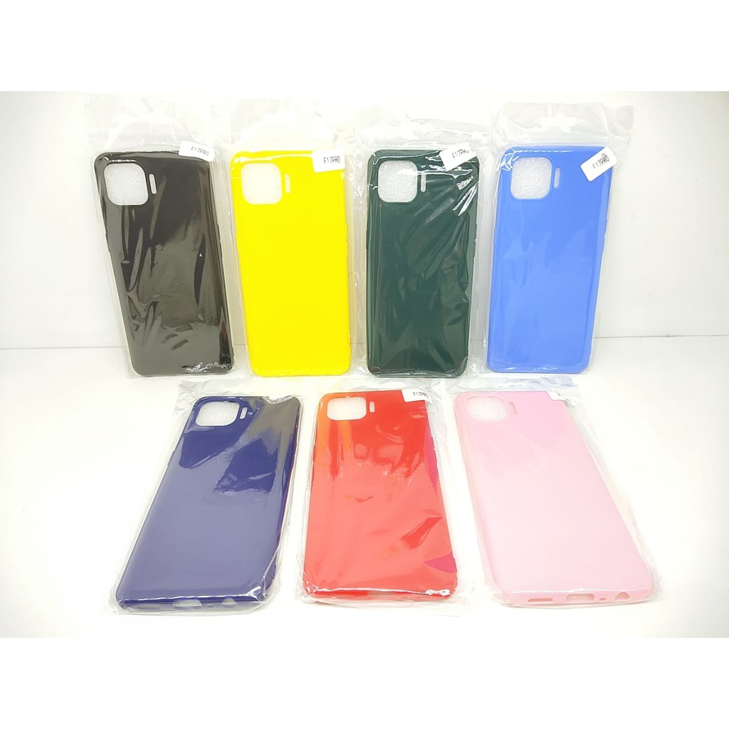 TPU MACARON Oppo Reno 4F 6.43 Inchi Softcase Silicon Candy F17 Pro Anti Noda