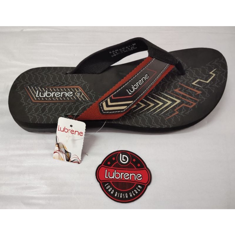 promo sandal jepit sponge lubrene  ukuran 38-43