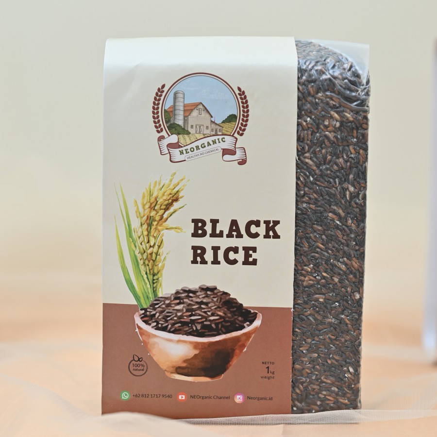 

Beras Hitam Organik (Organic Black Rice) 1 Kg